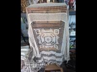 HAND KNITTED TABLE COVER
