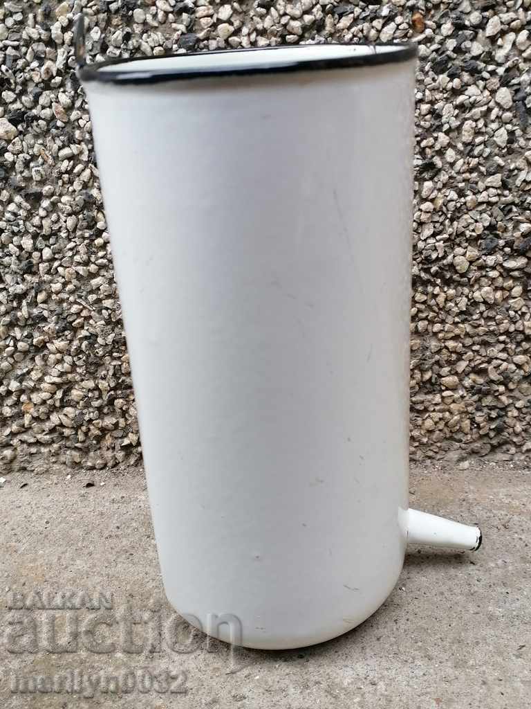 Enema container enamel irrigator enema PRC - 7 Enema container enamel irrigator enema PRC - 7