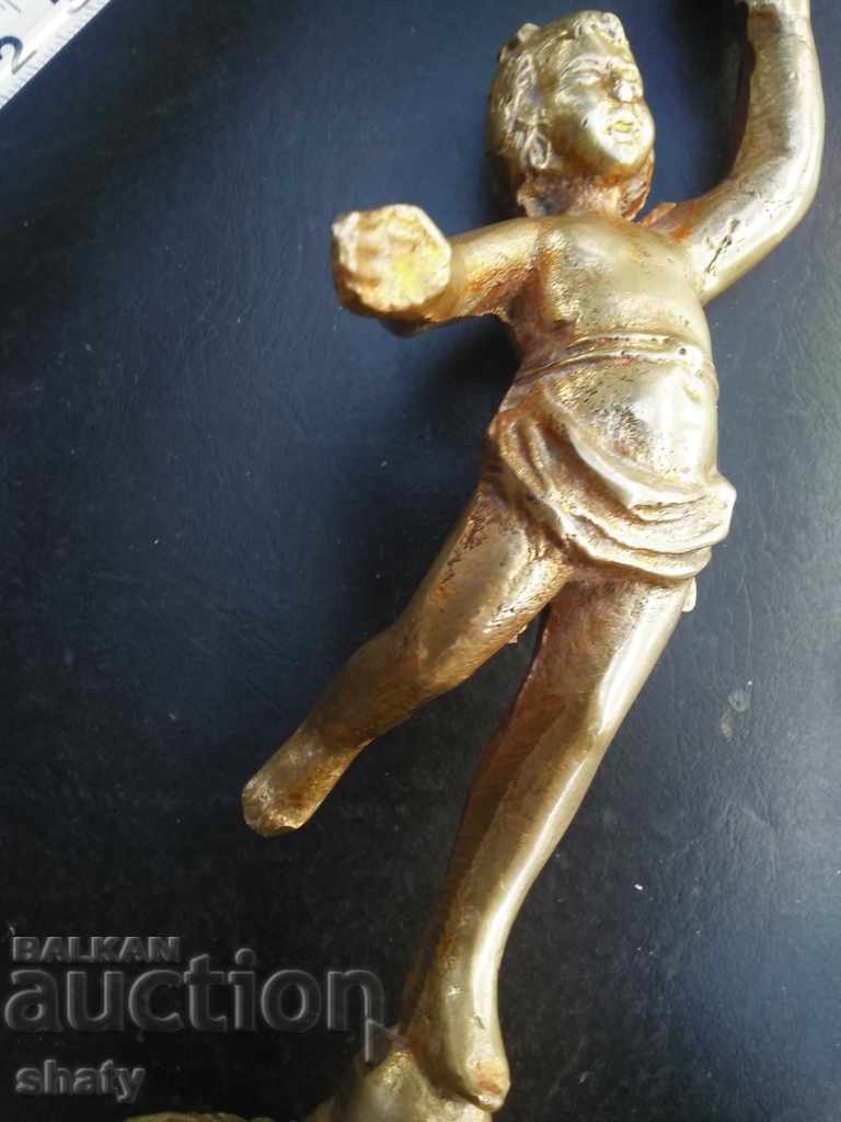 Old bronze candlestick. Bronze lamp - 5 Old bronze candlestick. Bronze lamp - 5