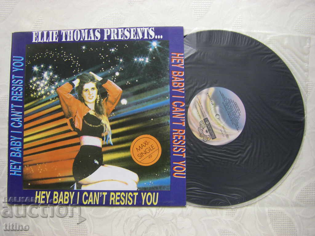 ВТА 12766 - Ellie Thomas prezintă - Hey Baby I Can't Resist cu preț 30.00 BGN | € 15.34 ВТА 12766 - Ellie Thomas prezintă - Hey Baby I Can't Resist cu preț 30.00 BGN | € 15.34