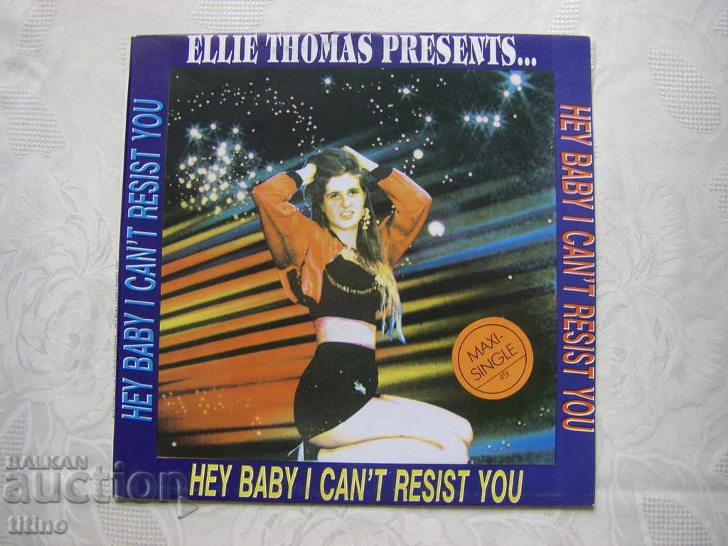 ВТА 12766 - Ellie Thomas ‎presents – Hey Baby I Can't Resist