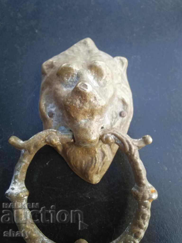 Auction Old knock on the door. Bronze door rings Auction Old knock on the door. Bronze door rings