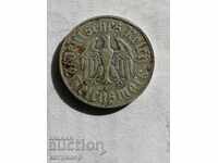 2 timbre Germania 1933 A Martin Luther argint.