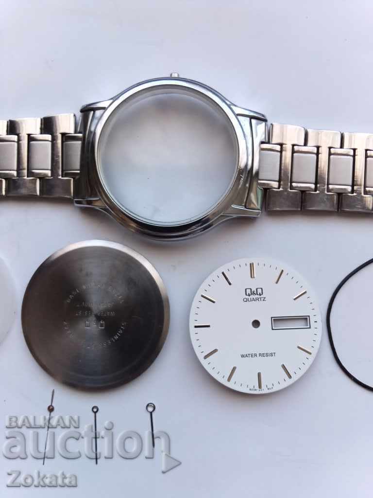 Auction New case chain dial and hands for QU and QU Auction New case chain dial and hands for QU and QU