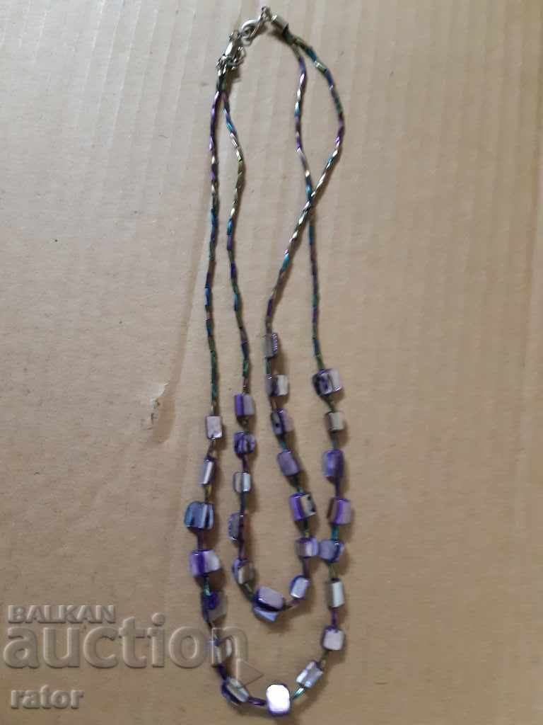 Necklace, necklace, necklace - glass, mother of pearl with price 9.90 BGN | € 5.06 Necklace, necklace, necklace - glass, mother of pearl with price 9.90 BGN | € 5.06