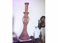 Old huge wicker vase