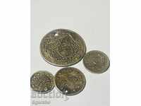 Old silver coins