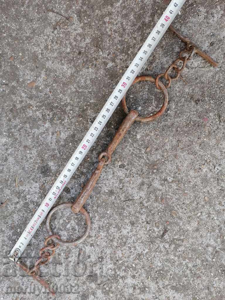 Antique reins, wrought iron reins - 5 Antique reins, wrought iron reins - 5