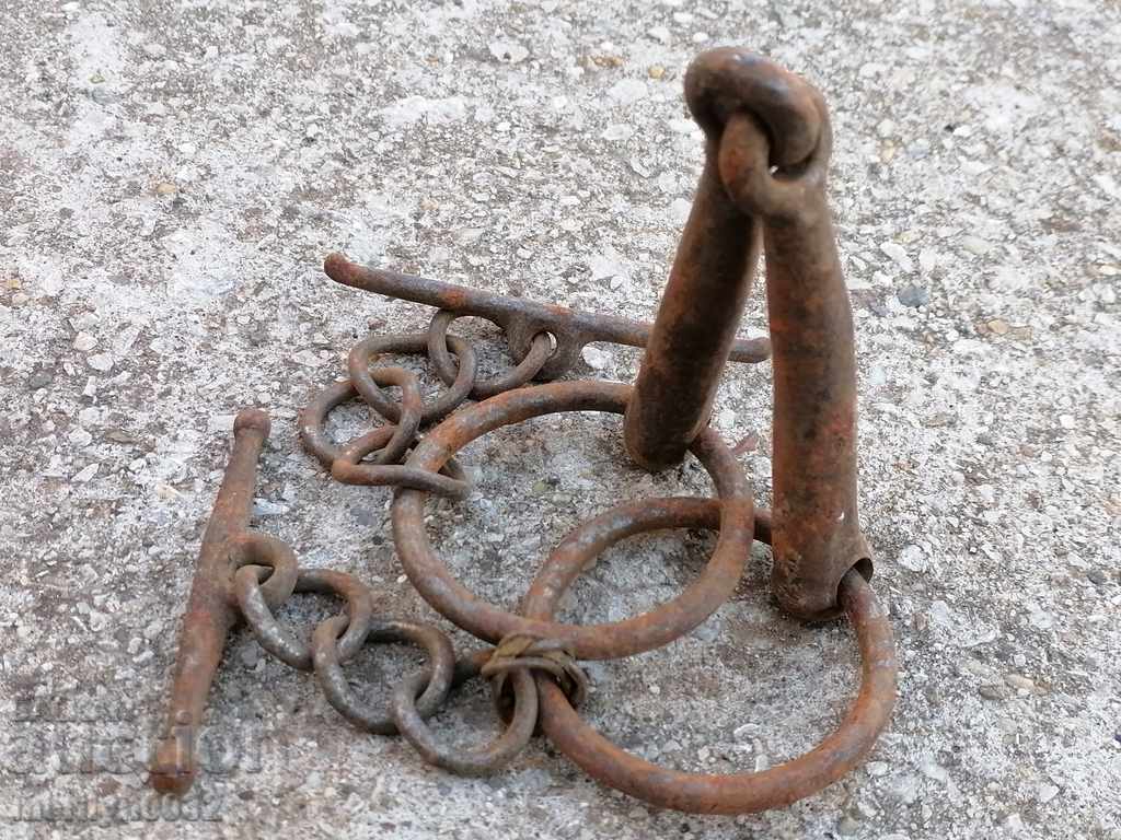 Auction Antique reins, wrought iron reins Auction Antique reins, wrought iron reins