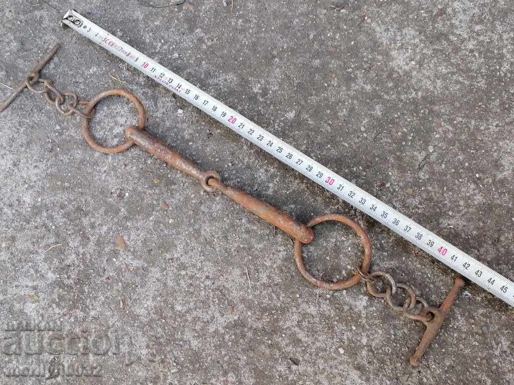 Antique reins, wrought iron reins - 5 Antique reins, wrought iron reins - 5