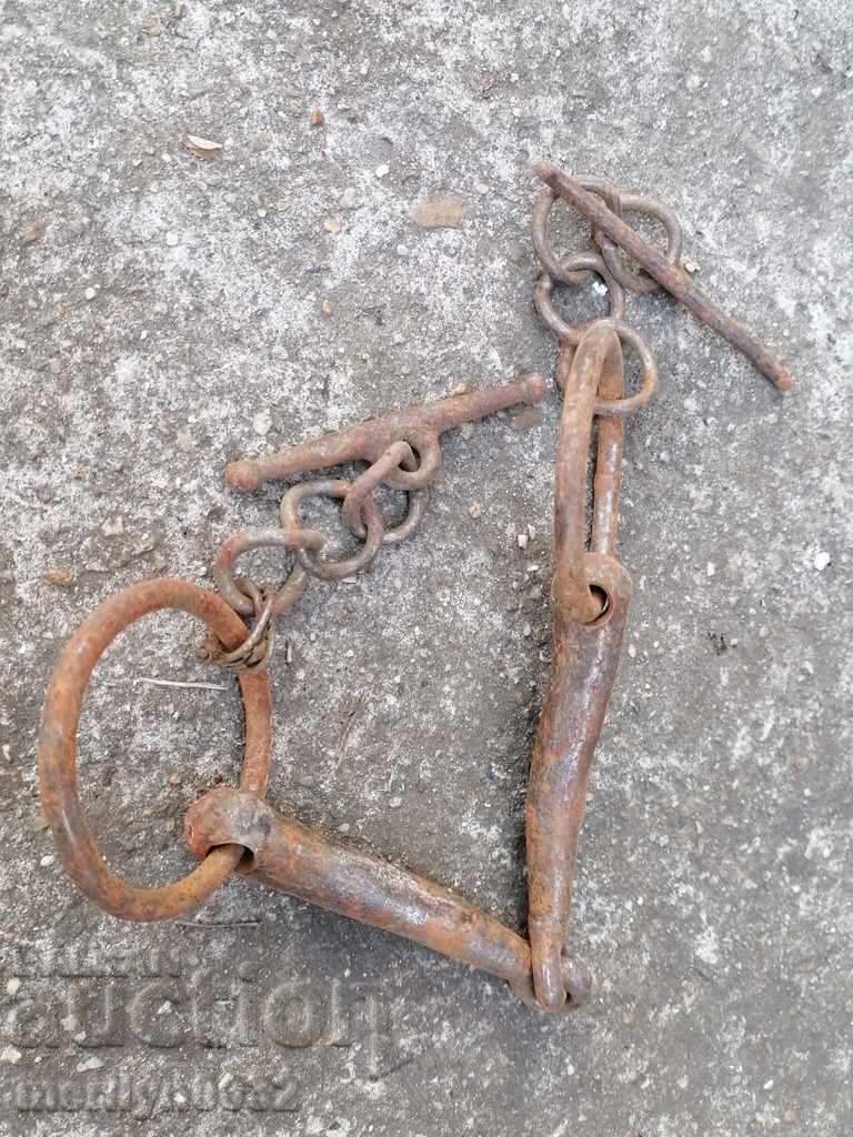 Antique reins, wrought iron reins - 6 Antique reins, wrought iron reins - 6