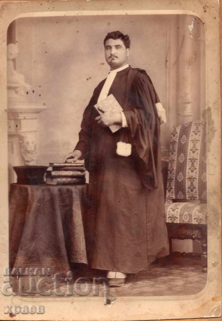 OLD PHOTOGRAPHY - CARDBOARD - 1883 - MARSILIA - FRANCE - 2661