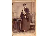 OLD PHOTO - CARDBOARD - 1883 - MARSEILLE - FRANCE - 2661