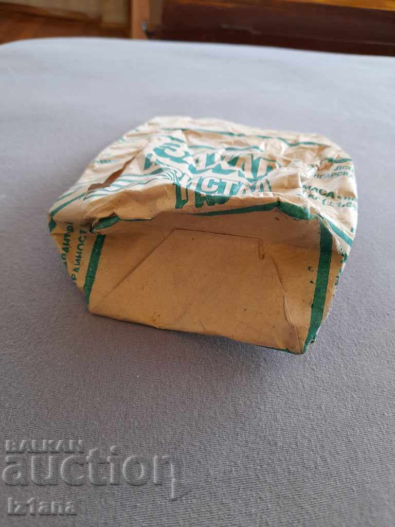 Auction  Old package of sugar