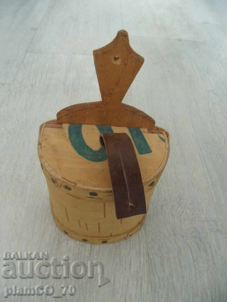 № * 5096 old wooden / birch / box