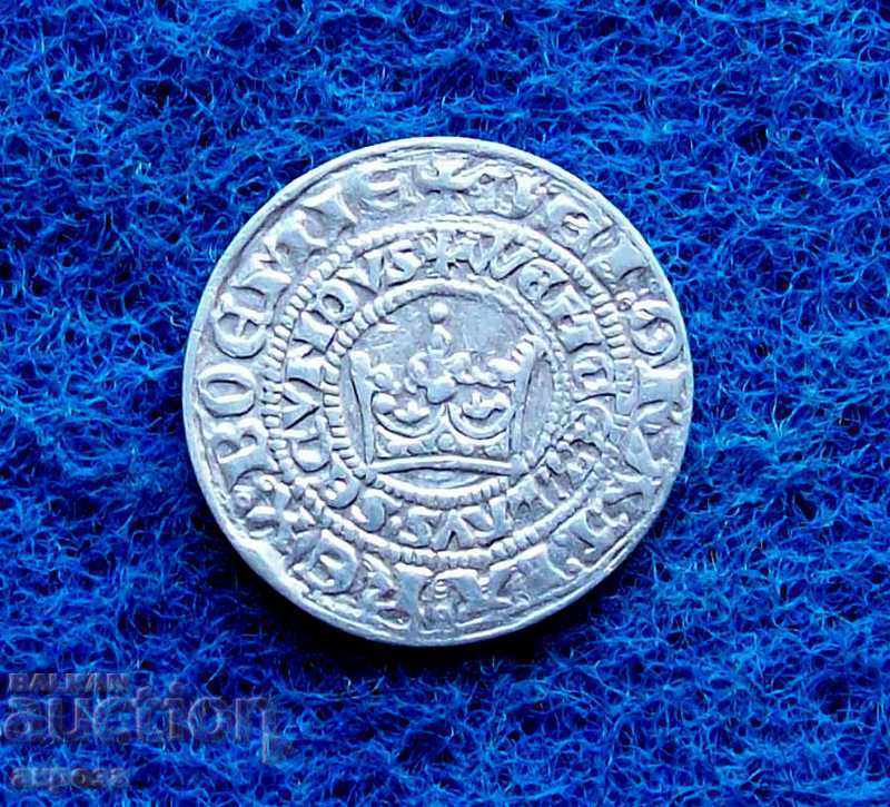 Monedă medievală-Europa de Vest-imitație-26mm-e