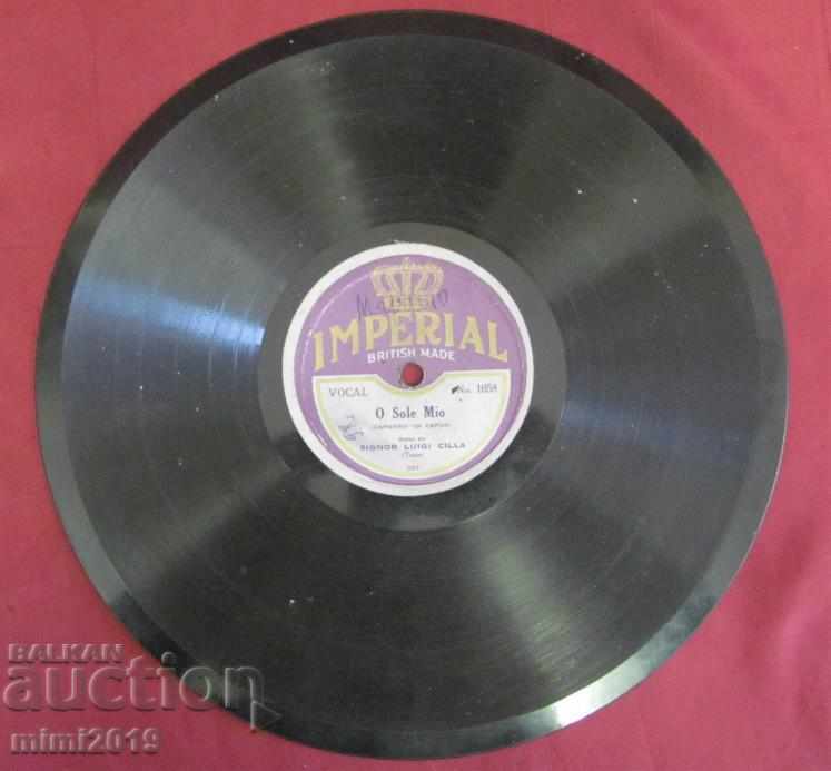 Auction 30th Plate O'Sole Mio Mamma Mia LUIGI CILLA Auction 30th Plate O'Sole Mio Mamma Mia LUIGI CILLA