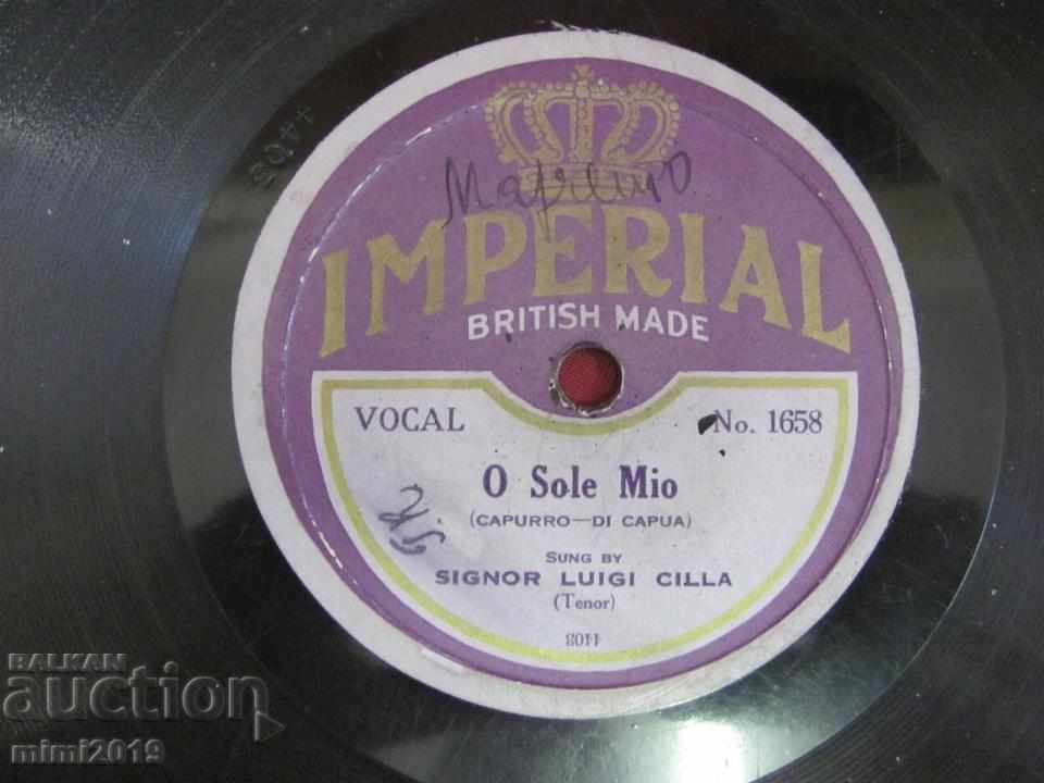 Delivery of 30th Plate O'Sole Mio Mamma Mia LUIGI CILLA Delivery of 30th Plate O'Sole Mio Mamma Mia LUIGI CILLA