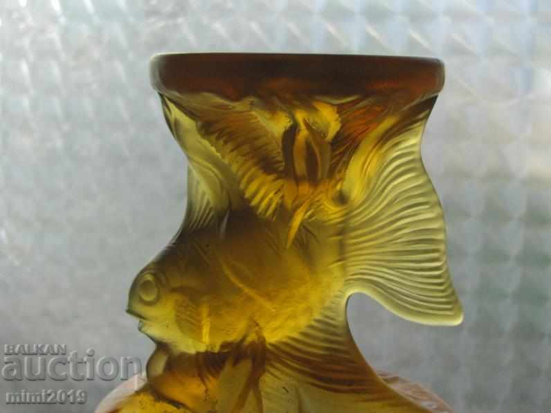 Auction Art Nouveau Crystal Candlestick Fish Auction Art Nouveau Crystal Candlestick Fish