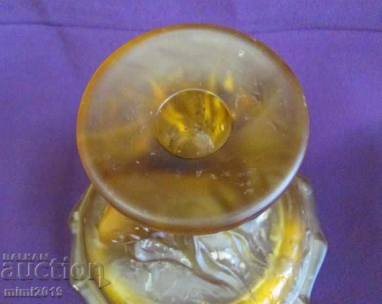 Delivery of Art Nouveau Crystal Candlestick Fish Delivery of Art Nouveau Crystal Candlestick Fish