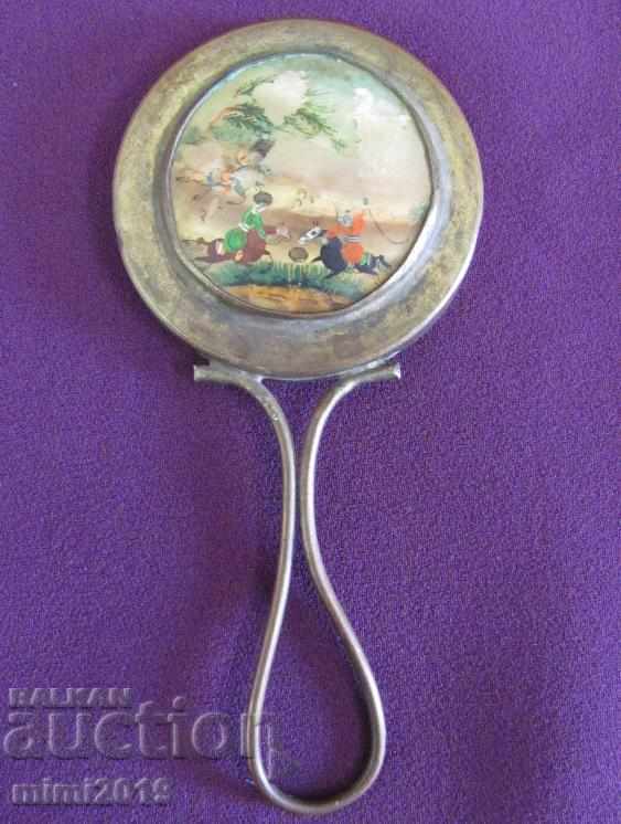 16th Century Mirror Game of Polo Mother of Pearl Rarely Iran with price 1200.00 BGN | € 613.55 16th Century Mirror Game of Polo Mother of Pearl Rarely Iran with price 1200.00 BGN | € 613.55