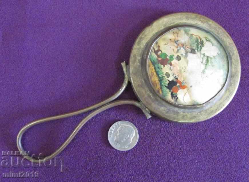 16th Century Mirror Game of Polo Mother of Pearl Rarely Iran - 7 16th Century Mirror Game of Polo Mother of Pearl Rarely Iran - 7