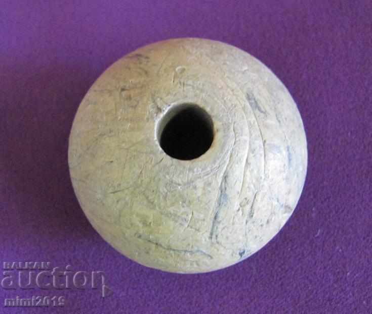 1860 Huge Bead Vulcanite rarely 6.5x5 cm. with price 200.00 BGN | € 102.26 1860 Huge Bead Vulcanite rarely 6.5x5 cm. with price 200.00 BGN | € 102.26