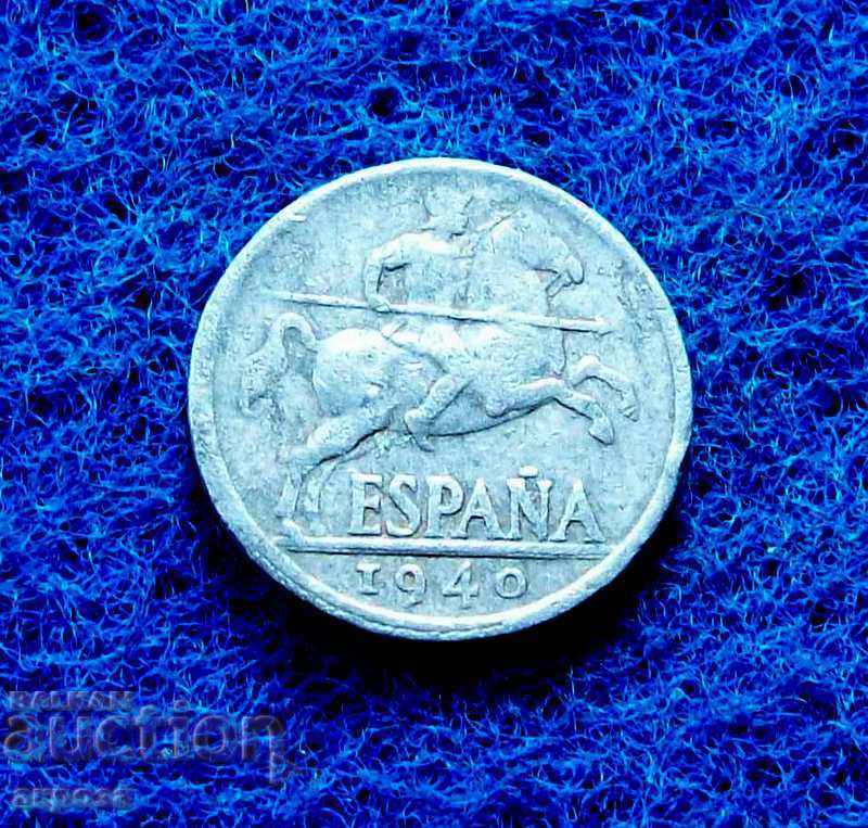 2 цента Испания 1940