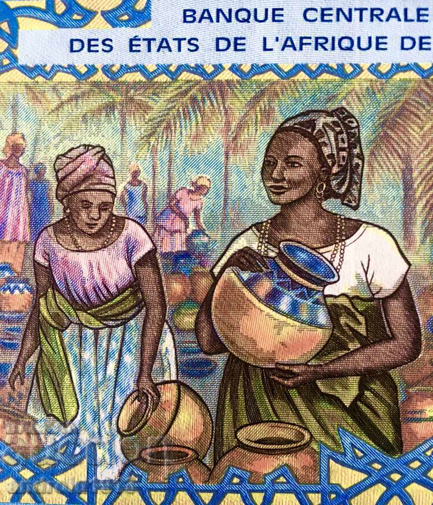 SENEGAL (French West Africa) 5000 Francs 1999, P713K, UNC - 5 SENEGAL (French West Africa) 5000 Francs 1999, P713K, UNC - 5