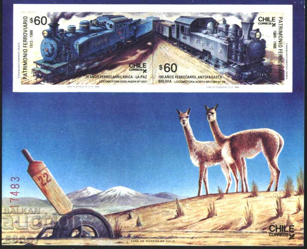 Pure Block Trains Locomotive Lamy 1988 din Chile