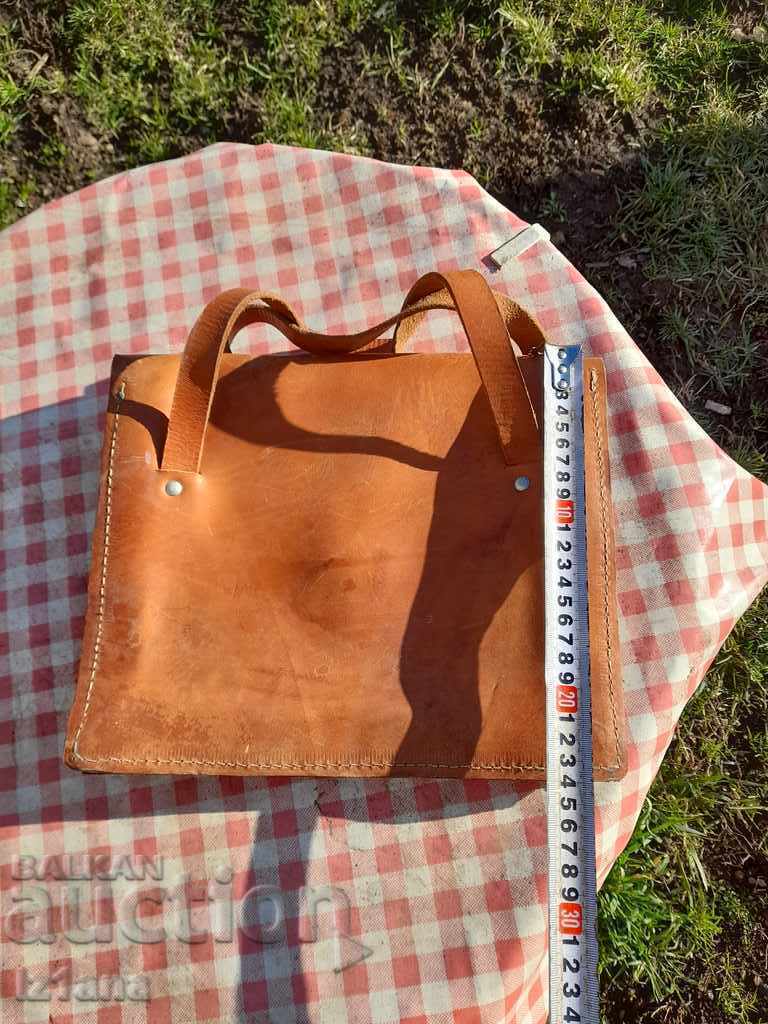 Παλιά δερμάτινη τσάντα - 5 Παλιά δερμάτινη τσάντα - 5