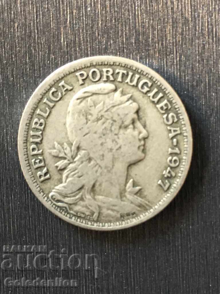 Portugalia - 50 de cenți 1947