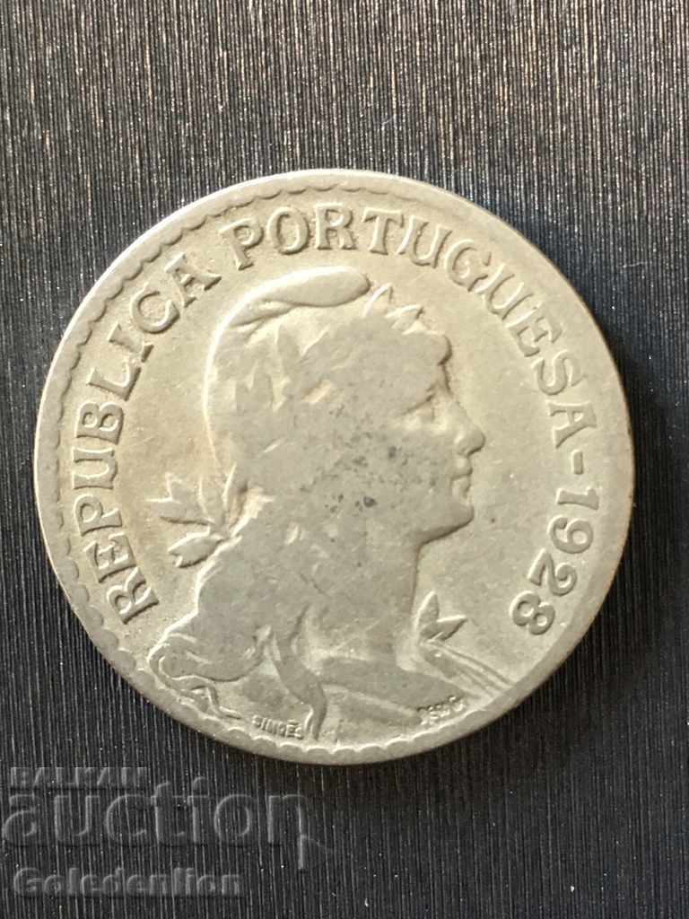 Португалия- 1 ескудо 1928