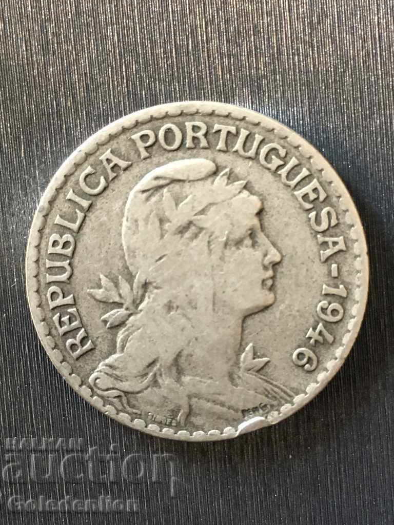 Portugalia - 1 escudo 1946