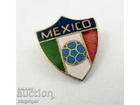 OLD SOCCER BADGE-MEXICO SOCCER FEDERATION