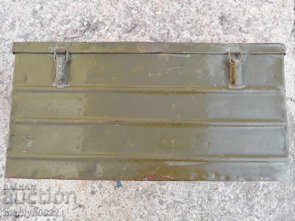 Army chest PIU from WW2 with price 75.00 BGN | € 38.35 Army chest PIU from WW2 with price 75.00 BGN | € 38.35