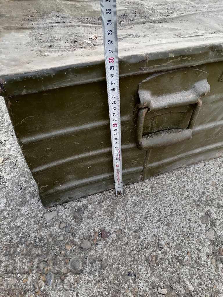 Delivery of Army chest PIU from WW2 Delivery of Army chest PIU from WW2