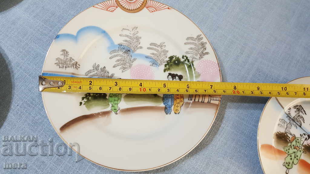 Ιαπωνικά πιάτα επιδόρπιο πορσελάνης - 5 Ιαπωνικά πιάτα επιδόρπιο πορσελάνης - 5