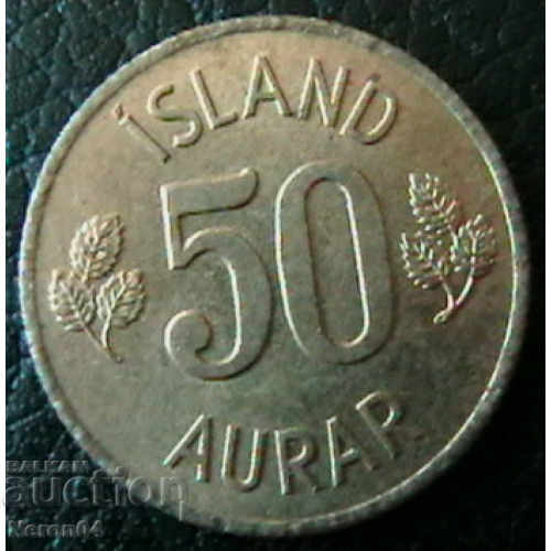 50 аурар 1970, Исландия