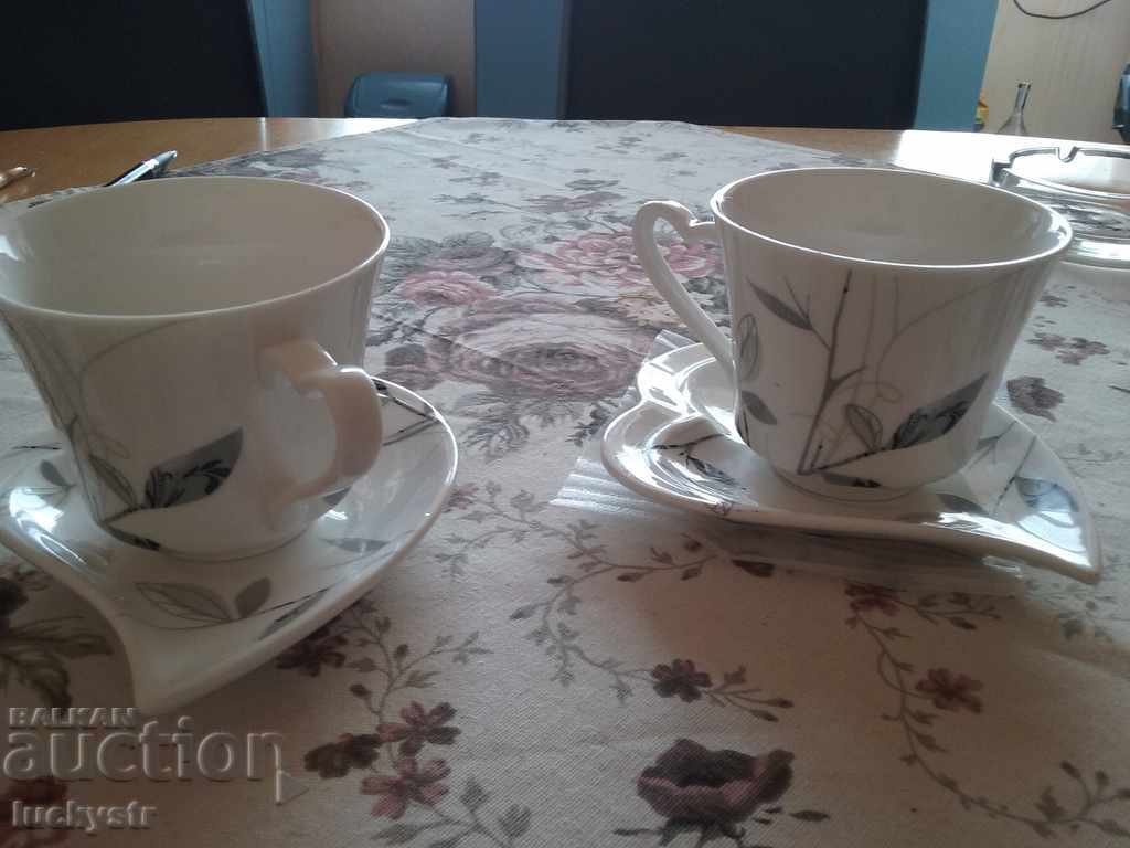 Coffee and tea service - for two - Wisen, Germany with price 15.00 BGN | € 7.67 Coffee and tea service - for two - Wisen, Germany with price 15.00 BGN | € 7.67
