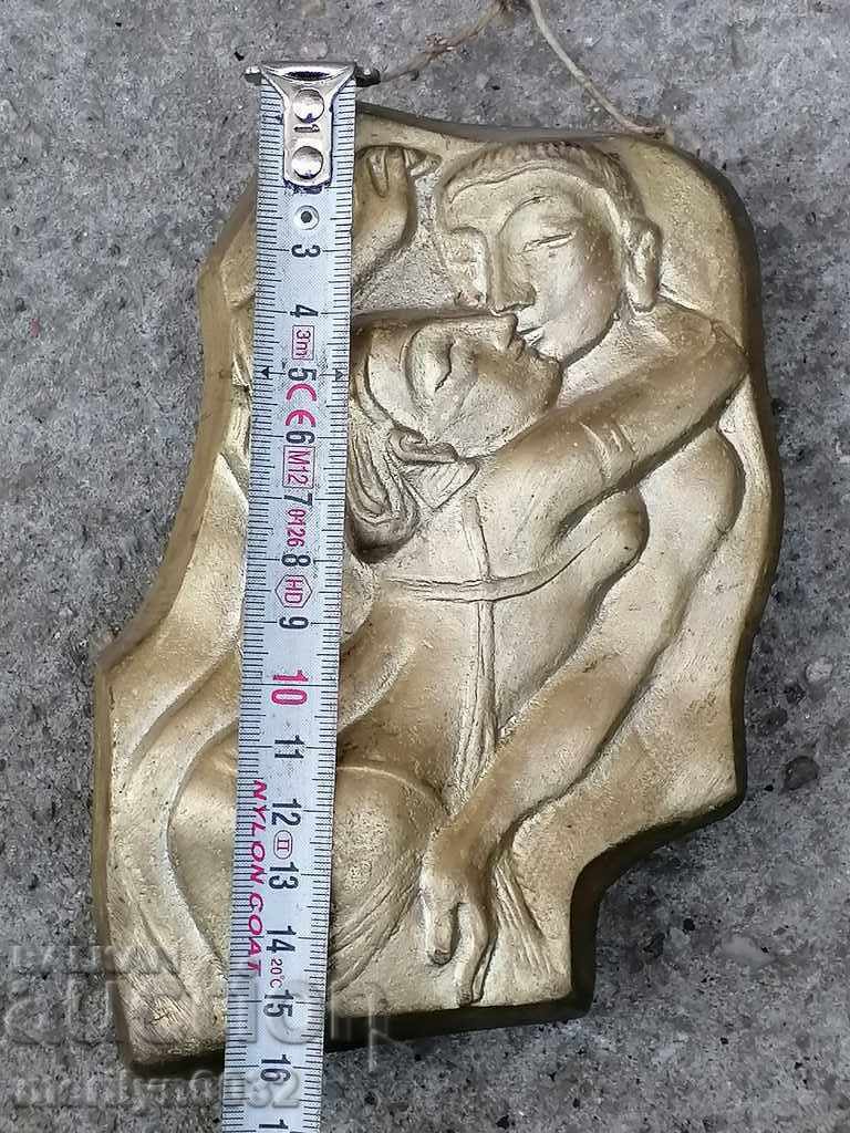 Ornamente metalice turnate figura basorelief din bronz - 5 Ornamente metalice turnate figura basorelief din bronz - 5