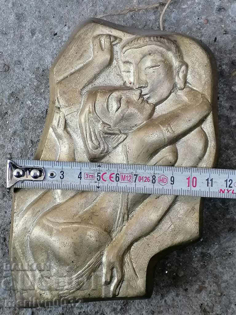 Ornamente metalice turnate figura basorelief din bronz - 6 Ornamente metalice turnate figura basorelief din bronz - 6