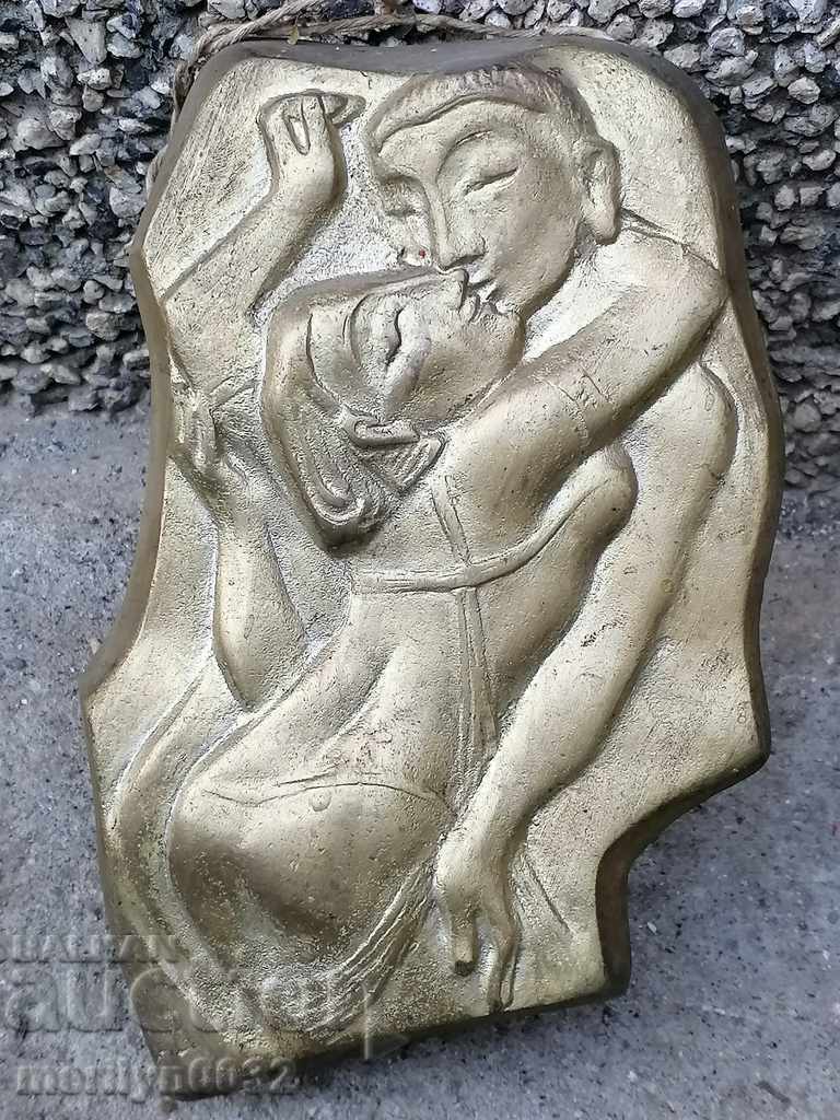 Ornamente metalice turnate figura basorelief din bronz - 7 Ornamente metalice turnate figura basorelief din bronz - 7