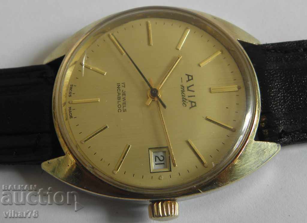 Auction  MEN'S WATCH - AVIA - AUTOMATIC - 17 JEWELS