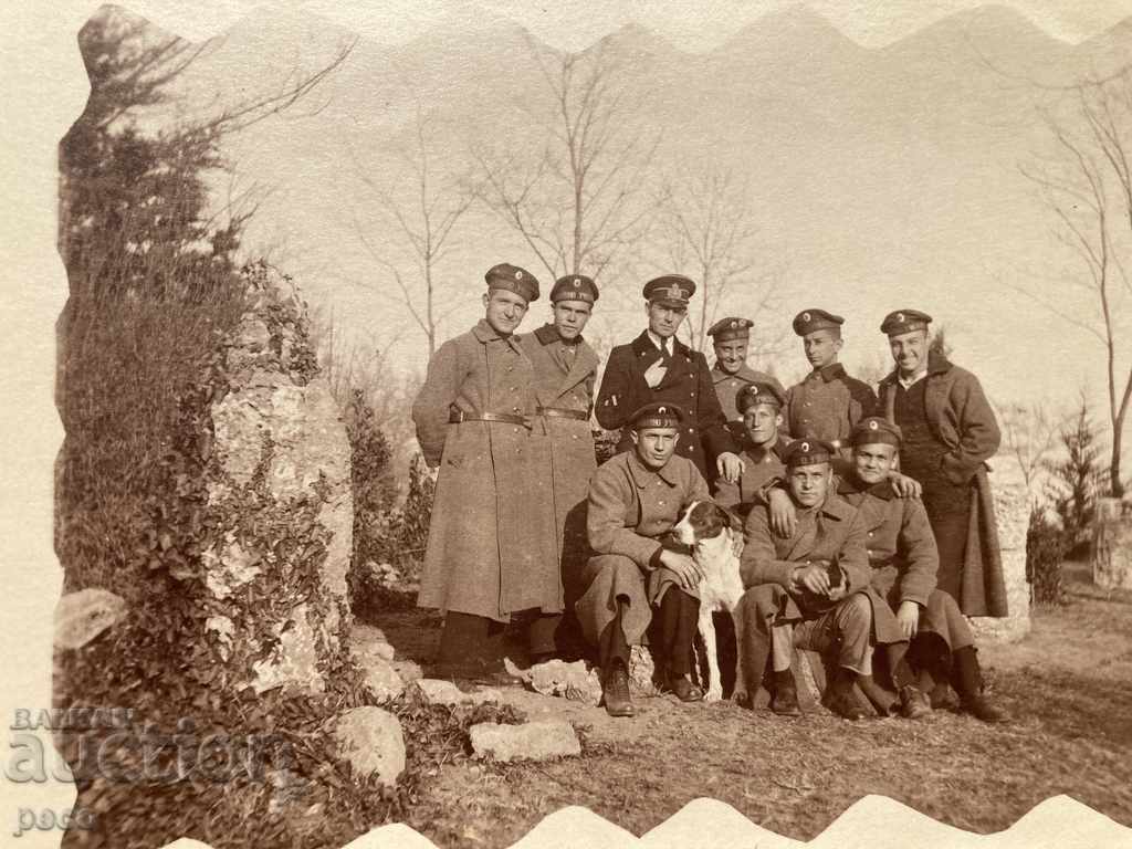 Sailors with a dog in the sea garden Platoon. commander 1921 with price 20.00 BGN | € 10.23