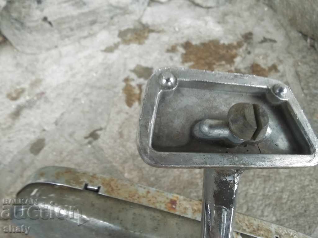 Delivery of Old car rearview mirror Delivery of Old car rearview mirror