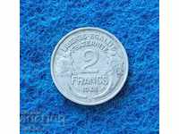 2 франка-Франция 1948