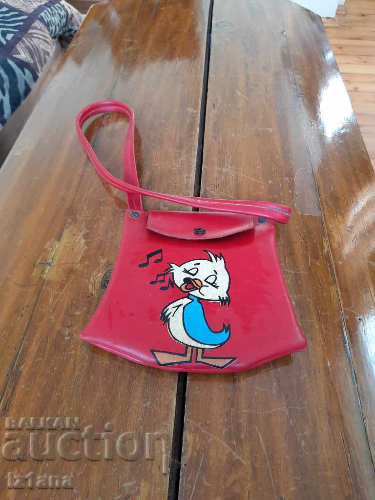 An old children's bag An old children's bag