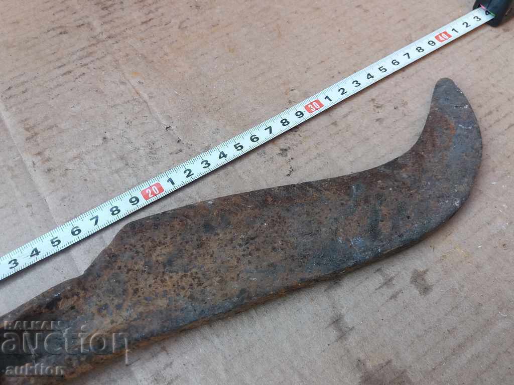 OLD SOLID WROUGHT LAWN MOWER - EXCELLENT - 5