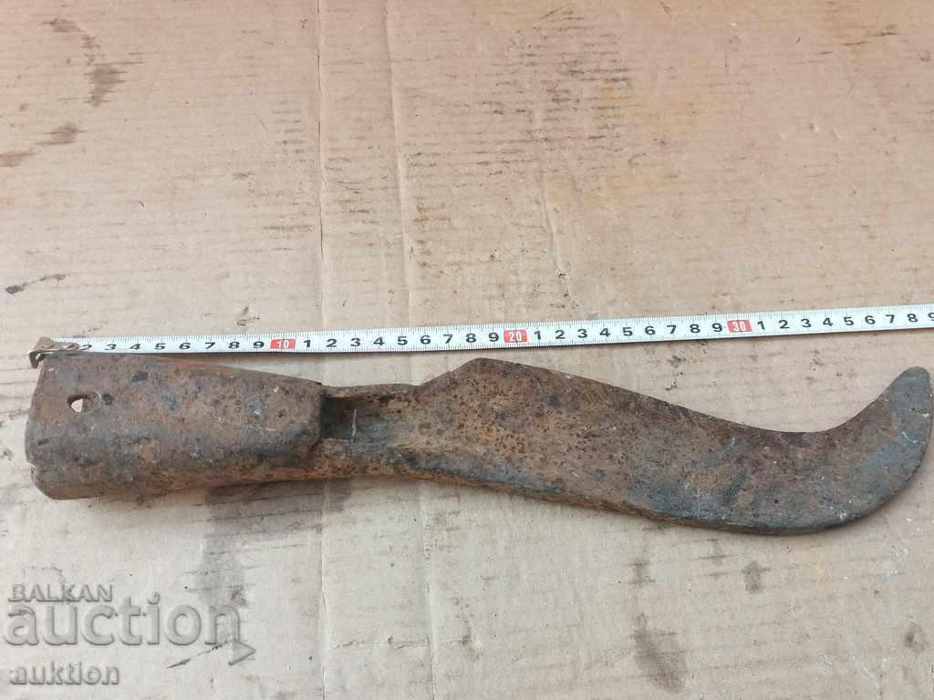 OLD SOLID WROUGHT LAWN MOWER - EXCELLENT - 7